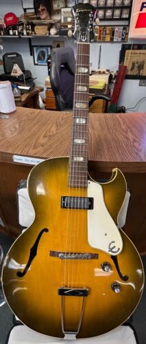 ๐1960-63 Epiphone Sorrento E-452T-RO Hollowbody Guitar Sunburst Serial#842841๐