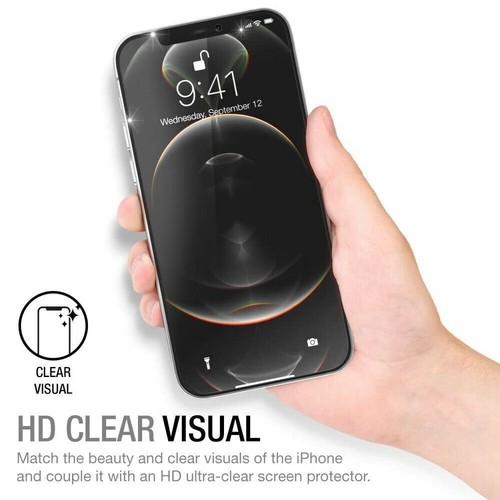 Tempered Glass Screen Protector for iPhone 15 14 13 12 11Pro Max XR 17 Pro Max - Picture 2 of 8