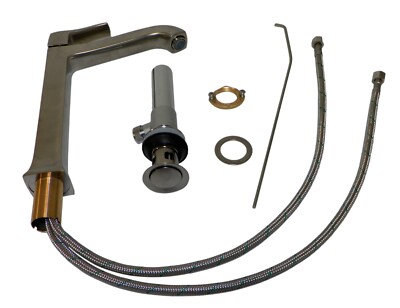 Hansgrohe Metris C 31078821 1.2GPM Single Hole Bathroom Faucet - Brushed Nickel