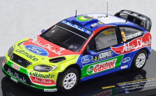 Ixo 1/43 Ford Focus RS WRC 2009 Winner Rally Acropolis #3 Hirvonen Model Car - Picture 3 of 4