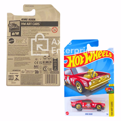 Hot Wheels King 'Kuda Red #152/250 Case N Mainline 2024 New