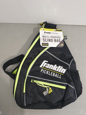 Franklin Sports Pickleball Sling Bag schwarz