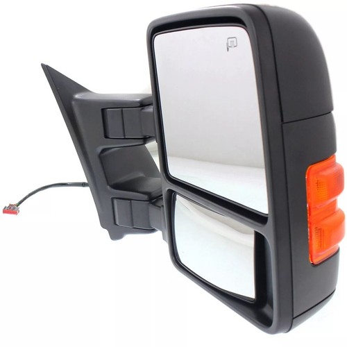 New Right Power Door Mirror Textured Heated Fits 2011-2016 Ford F-250 Super Duty - Picture 3 of 7