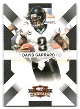 David Garrard 2009 Donruss Threads FOOTBALL #45 Jacksonville Jaguars
