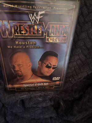 WWF WrestleMania X-Seven DVD 17 X-7 WWE Wrestling 2001 ECW WCW The
