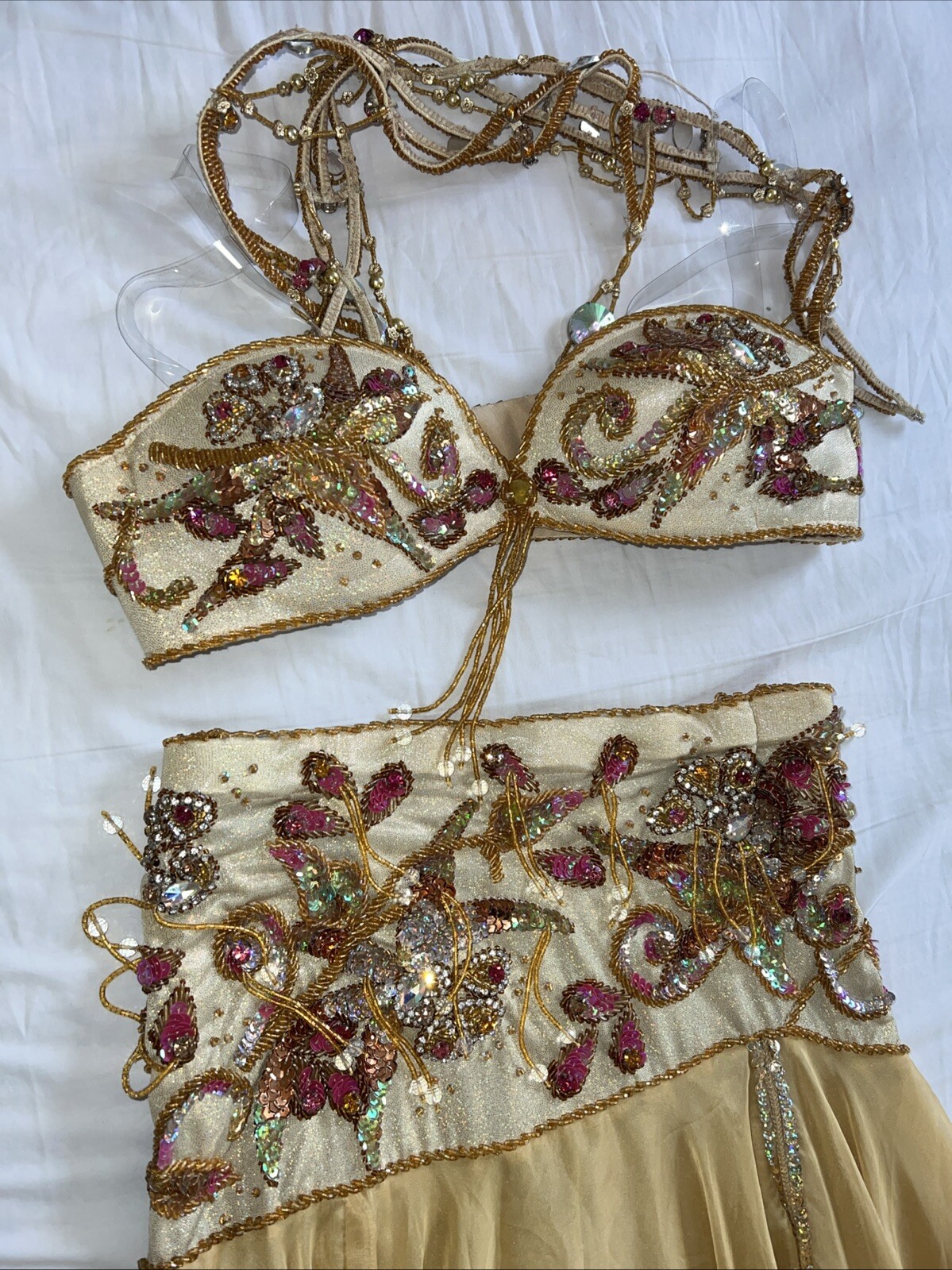 professional belly dance costume used - image 1