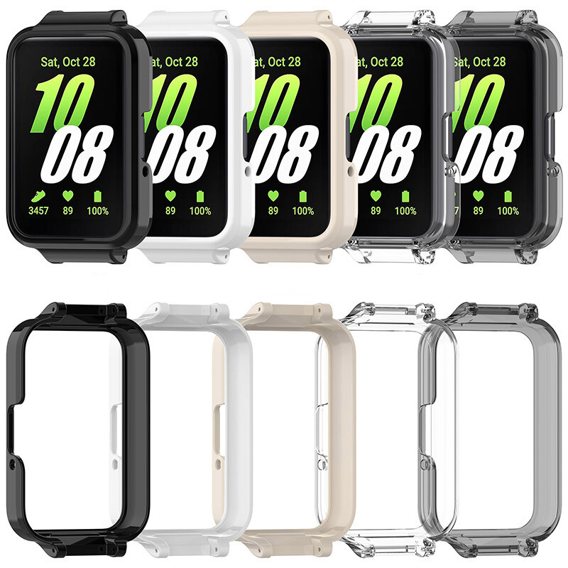 For Samsung Galaxy Fit SM-R390 Clear PC Bumper Protection Cover Watch Case