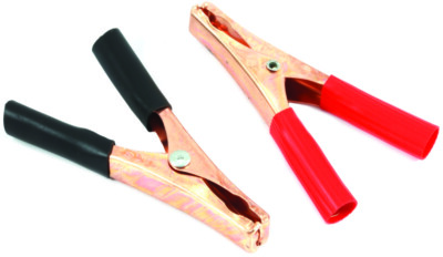 NEW Forney 54732 Battery Charger Clamp, 80-Amp Medium Duty Red and Black 8909970