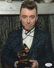 Sam Smith Singer Autographed Signed 8x10 Photo ACOA 2020-4