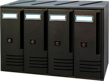 Cassetta Postale Grande Ghisa Condominio a 4 Posti con Chiave C4