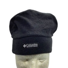 Columbia Sportswear Black Fleece Winter Beanie Cap Hat Youth Small Medium