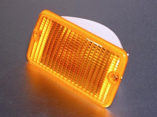 Feu clignotant avant droit pour Jeep Wrangler TJ en acier noir de rechange