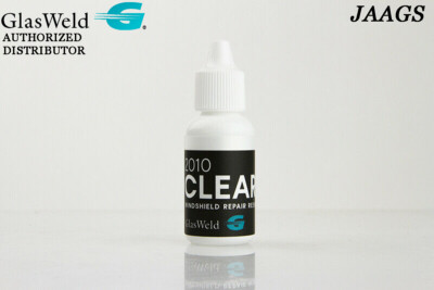 Glasweld  Clear All Weather Rock Chip Repair Resin -15ml 