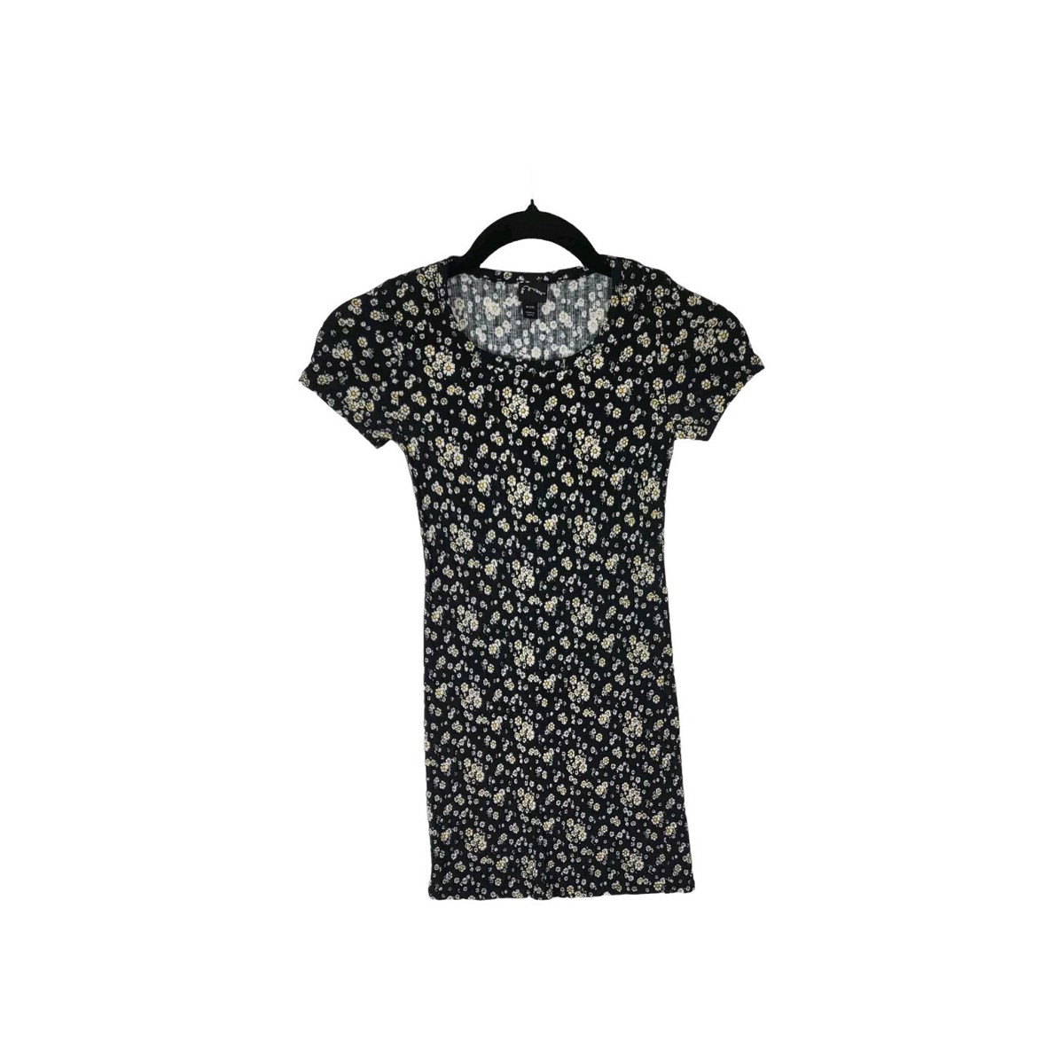Art Class Girls short sleeve Daisy print black stretch knit dress size 7/8  | eBay
