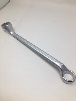 New Heyco 475 Double Ended Offset Box Ring Spanner Wrench, Metric - 27mm x 29mm