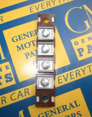 1937-1956 GM 4 Terminal Headlight Wiring Junction Block.  OEM #1998763