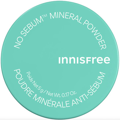 innisfree No Sebum Matte Mineral Blurring Loose Setting Powder, New! (0.17 oz)