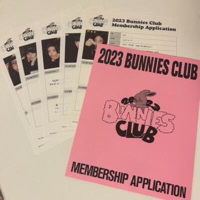 NewJeans BUNNIES CLUB FAN MEMBER SHIP KIT Phase1 2023