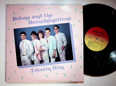 Dante VA Drema & The Determinations Trust In Him Gospel Vinyl LP Record VG+