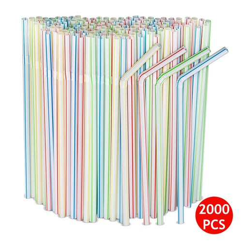 Upto 4000x Black Drinking Straw Disposable Party Straws Straight Bulk - Picture 22 of 30