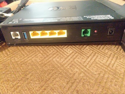 Modèle de routeur modem sans fil at&t U-verse Gateway d'occasion : 5031 NV, NOIR-W/bon - Photo 7/11