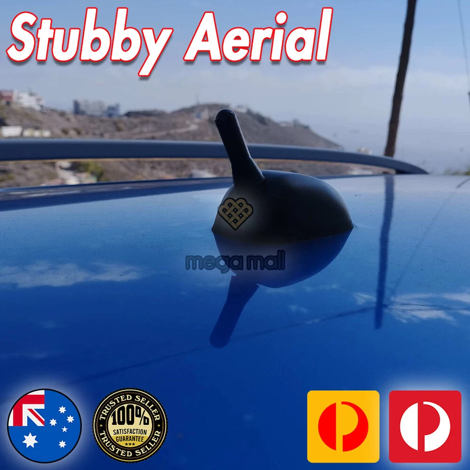 Antena / Antena Stubby Bee Sting para Toyota Hilux 2012 > 2017 Negro Carbono Foto 3 de 4