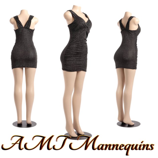 Female sexy mannequin + Base, Full body,Busty, Damaged, None used