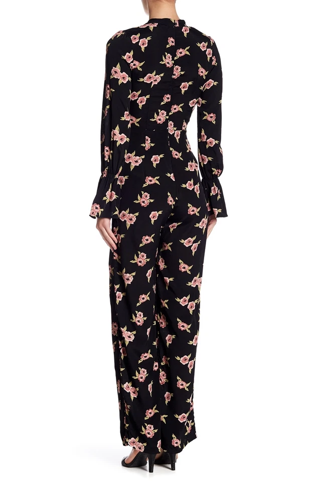 Mono floral Flynn Skye 155733 para mujer Skye manga con volantes talla Grande Foto 2 de 2