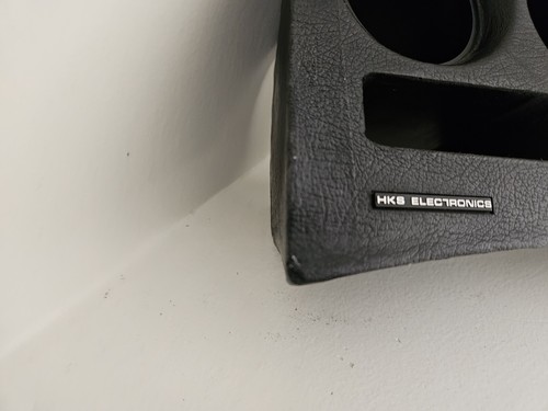 HKS ELECTRONICS Nissan Skyline GT-R R32 BNR32 Glove Box Gauge Holder Panel RHD - Picture 3 of 5