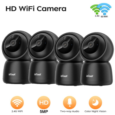 Überwachungskamera Innen 2K Babyphone mit Kamera 360° WLAN Indoor Hundekamera