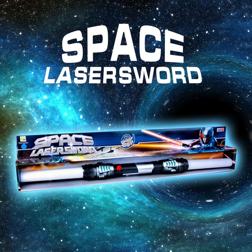 140cm XXL Doppel-Lichtschwert Doppelklingen Laserschwert mit Sound & Vibration - Bild 4 von 4
