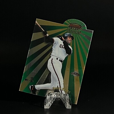 Barry Bonds Richard Hidalgo 1998 Bowman s Best Fusion Die Cut #MI18 LOOK!!