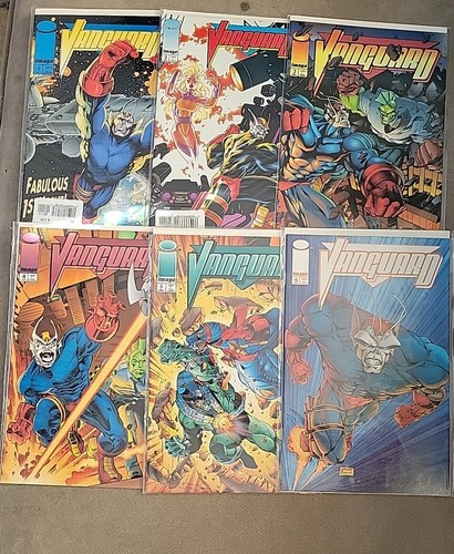 Image Comics Vanguard Vol 1 #1-6 komplette Serie Neuwertig