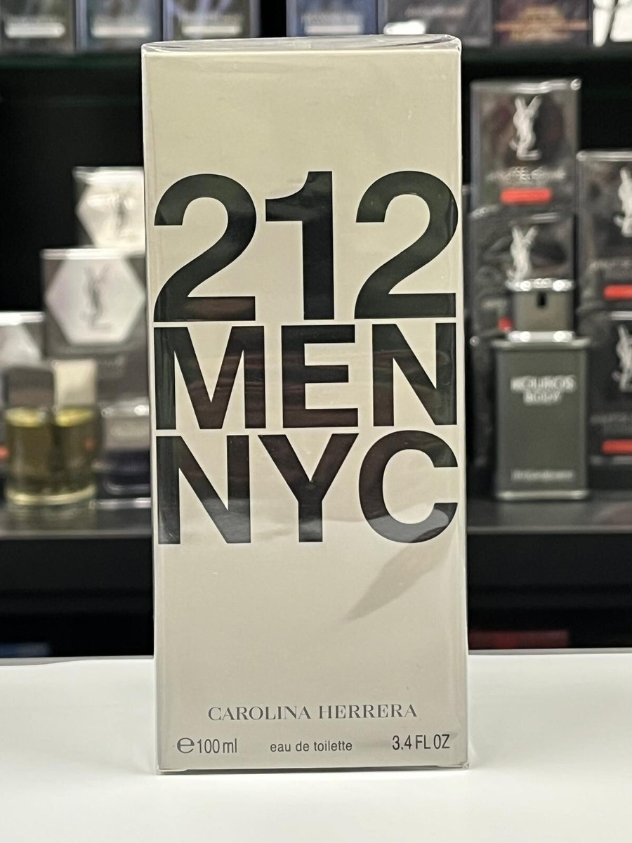 Carolina Herrera 212 Men NYC Eau de Toilette for Men 3.4 fl