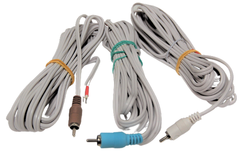Set of 3 20-ft front speaker cable for 