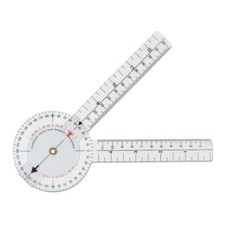 Plastic Goniometer, 8" 20.3 Cm , Each