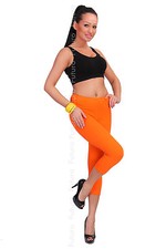 Cotton Leggings 3/4 Length Cropped Summer Pants Cyclist All Colours and Sizes 