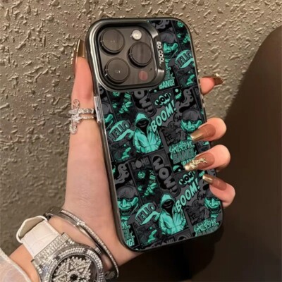 Graffiti Art Phone Case For iPhone 16 15 14 13 12 11 Mini Pro Max