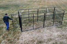 8' X 16' Basic Standard Dog Kennel Powder-Coated 