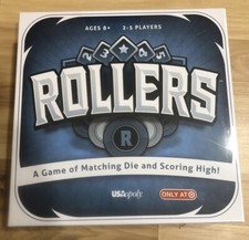 Rollers Board Game USAopoly Target Exclusive NEW in Shrink Wrap