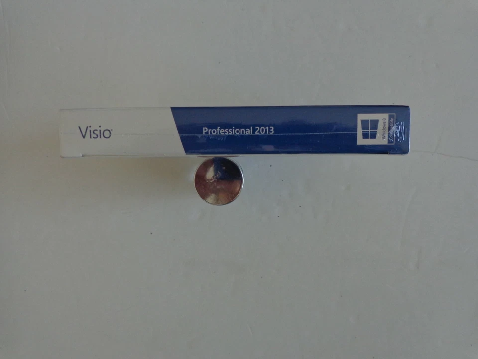 Microsoft Visio Professional 2013, SKU D87-05358, Sealed Box, Product key card - Image 4 of 4