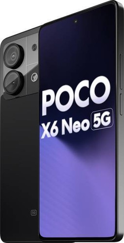 POCO X6 Neo 5G Factory Unlocked Dual SIM 8GB RAM 128GB ROM-SLIM DESIGN-BLACK - Picture 7 of 7