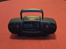 Suntone AM/FM Portable Radio, Twin Speakers, Antenna