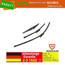 Scheibenwischer + Heckwischer Set Passend für Opel Corsa E X15 Wischerblatt