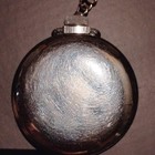 VTG Ingraham Biltmore Mechanical 2” Wind Up Pocket Watch, cracked Glass works — photo 4