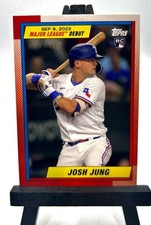 2023 Topps Transcendent VIP Party -Josh Jung Rookie Through the Years 68/100