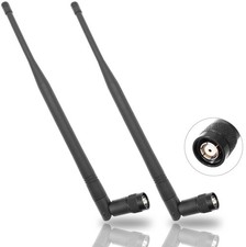 915MHz LoRa Antenna Indoor 3dBi Gain Omni RP-TNC Male/Hole Inside, Black