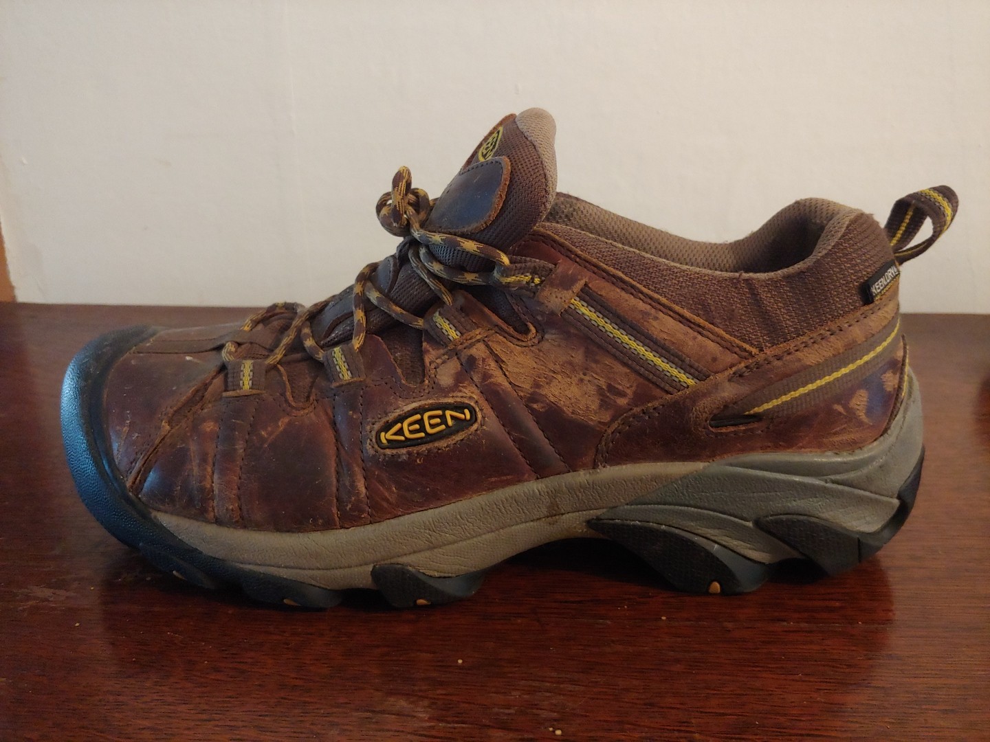 Scarpe scarponi da trekking Keen uomo Targhee 2 marroni misura 11 5 larghi impermeabili