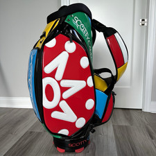 Scotty Cameron Window Pane Staff Golf Bag Multicolor Abstract LIGHTLY USED 2017