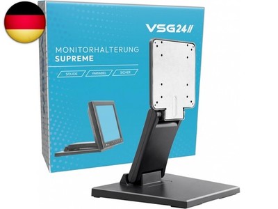 VSG24 Supreme Flexible Monitor Halterung, Stabile VESA 100x100 Tischhalterung,